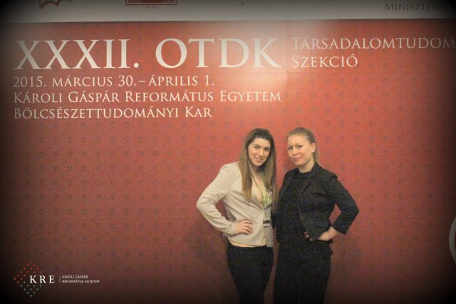 OTDK fal előtt készült képek